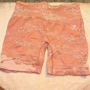 Pink Gymshark Adapt Camo Athletic Shorts
